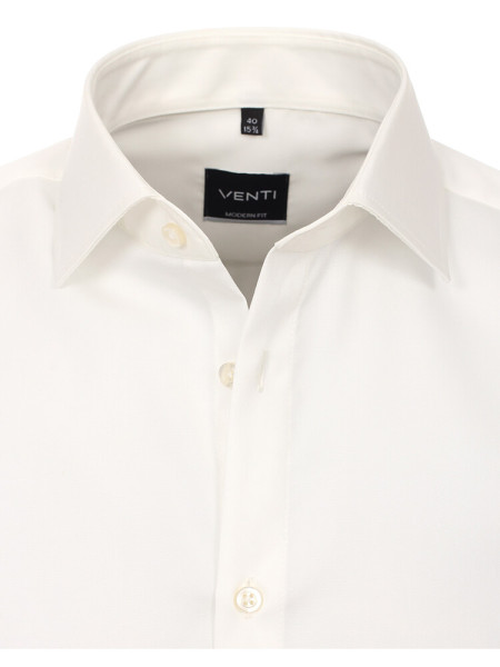 VENTI Regular Fit Camisa Beige claro Kent Twill - Vista 1