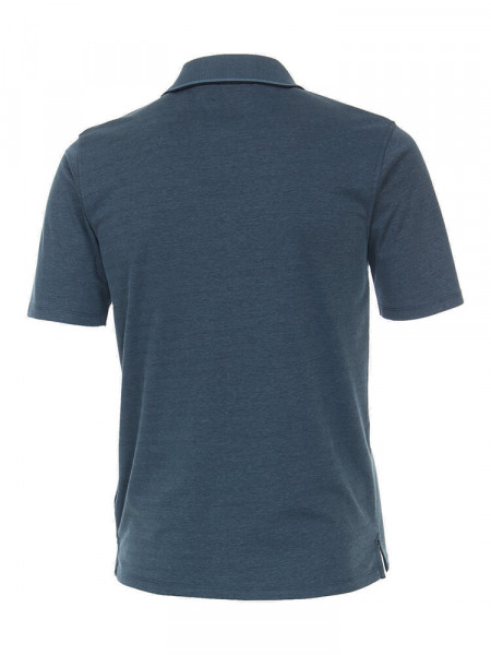 CASAMODA Polo Azul medio Piqué