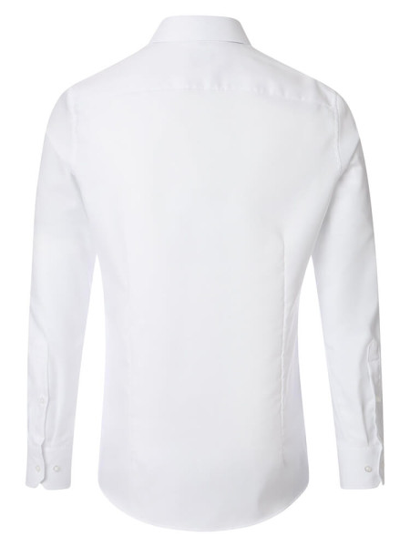 VENTI Regular Fit Camisa Blanco Button-Down Fein Oxford