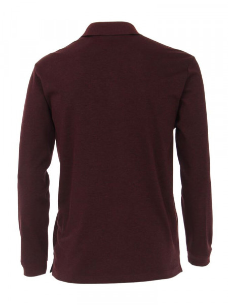 CASAMODA Polo Rojo oscuro Piqué