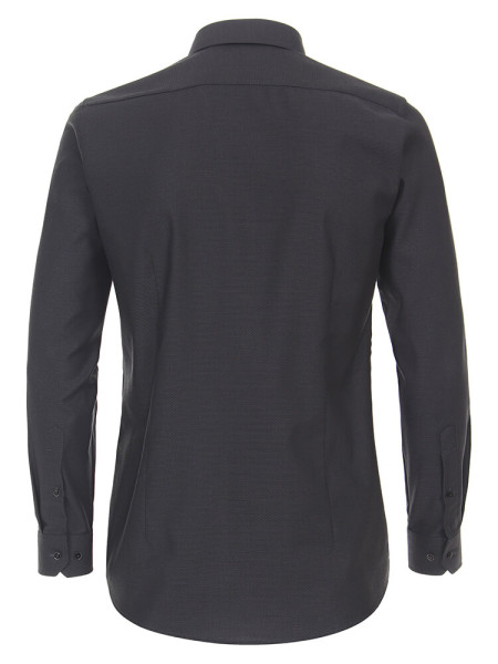 VENTI Slim Fit Camisa Antracita Kent Easy Care