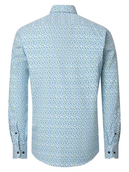 CASAMODA Comfort Fit Camisa Verde Button-Down Easy Care