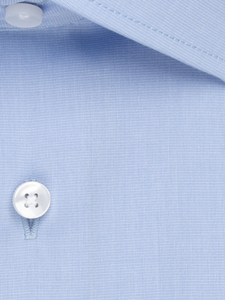 SEIDENSTICKER Regular Fit Camisa Azul claro Business Kent Fil à Fil - Vista 3