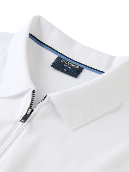 OLYMP Polo Blanco Jersey