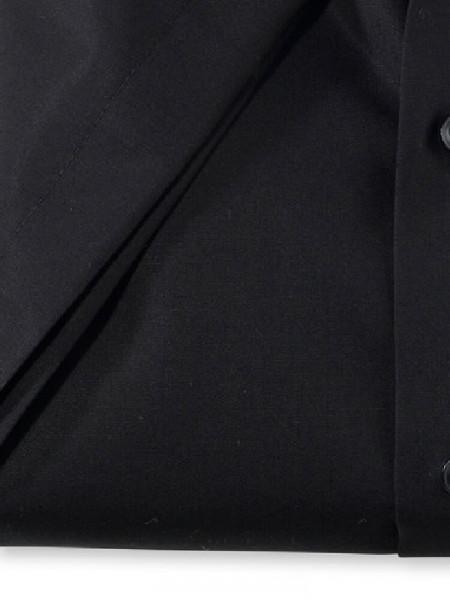 OLYMP Comfort Fit Camisa Negro New Kent Popeline - Vista 2