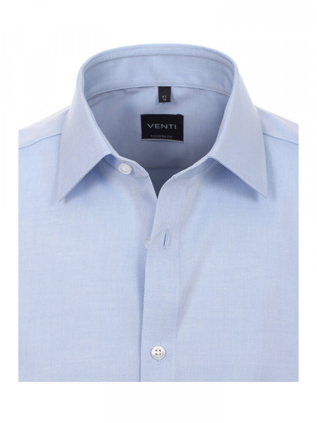 VENTI Regular Fit Camisa Azul claro Kent Popeline - Vista 1