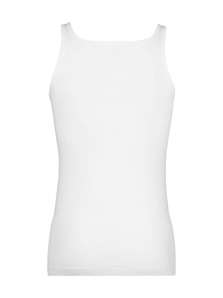 HUBER Regular Fit Blanco Feinripp - Vista 2