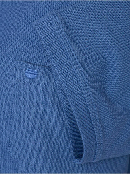 REDMOND Polo Azul humo Piqué - Vista 2