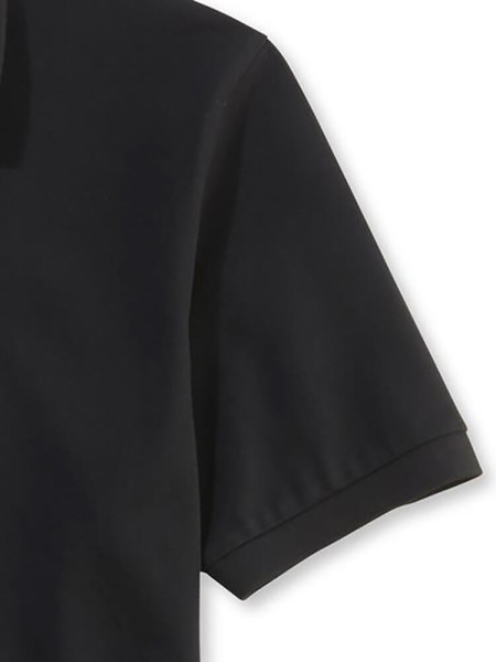 OLYMP Polo Negro Piqué - Vista 1