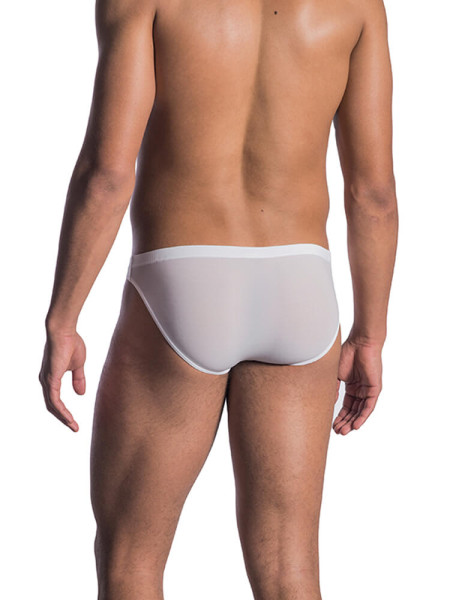 OLAF BENZ Regular Fit Blanco Microfaser