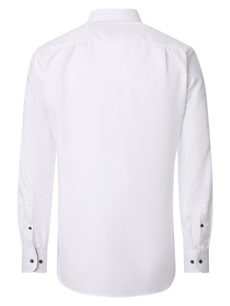 VENTI Comfort Fit Camisa Blanco Button-Down Struktur