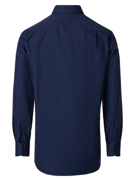 VENTI Comfort Fit Camisa Azul oscuro Kent Popeline