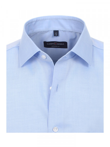 CASAMODA Regular Fit Camisa Azul claro Kent Popeline - Vista 1