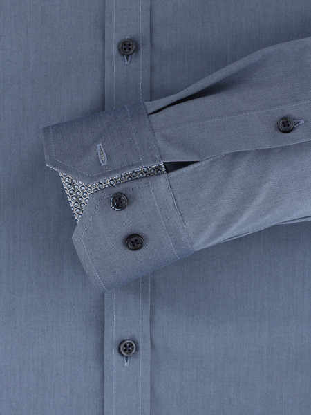 VENTI Slim Fit Camisa Azul medio Kent Easy Care  - Vista 2