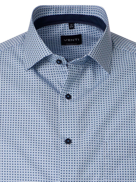 VENTI Comfort Fit Camisa Azul claro Kent Popeline - Vista 1