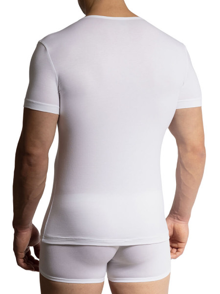 OLAF BENZ Regular Fit Blanco Feinripp