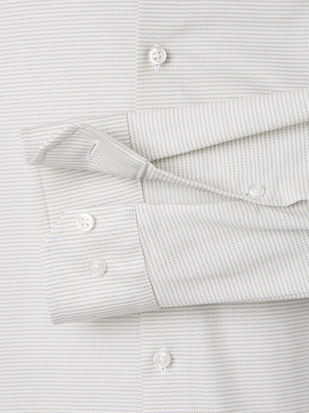 VENTI Slim Fit Camisa Verde Kent Jersey - Vista 2