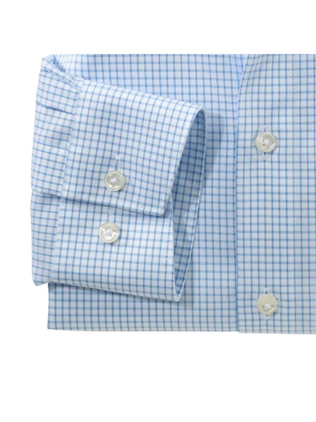 OLYMP Regular Fit Camisa Azul claro Global Kent Twill - Vista 1