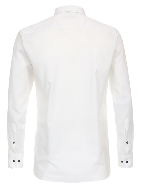 CASAMODA Regular Fit Camisa Blanco Kent Natté