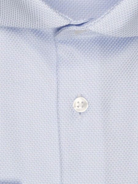 SEIDENSTICKER Slim Fit Camisa Azul claro Kent Struktur - Vista 1